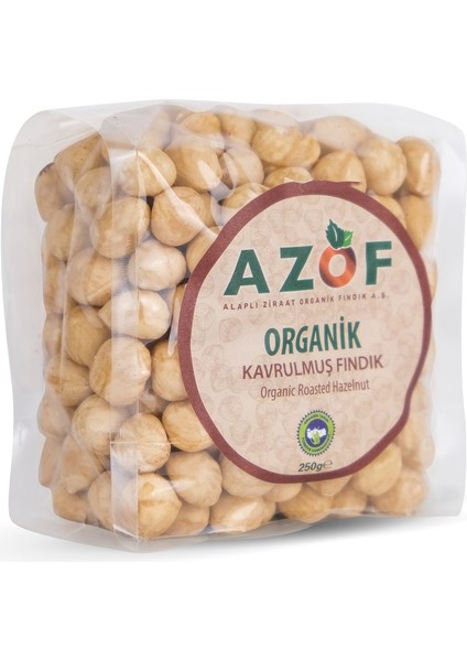 Organik Kavrulmuş Fındık 250GR