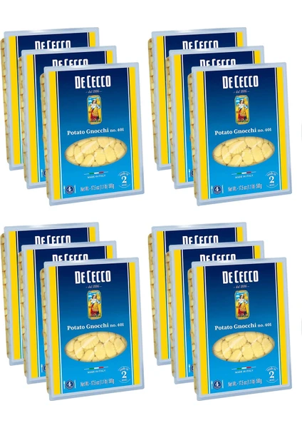 De Cecco Gnocchi Di Patate 500 G x 12 Adet