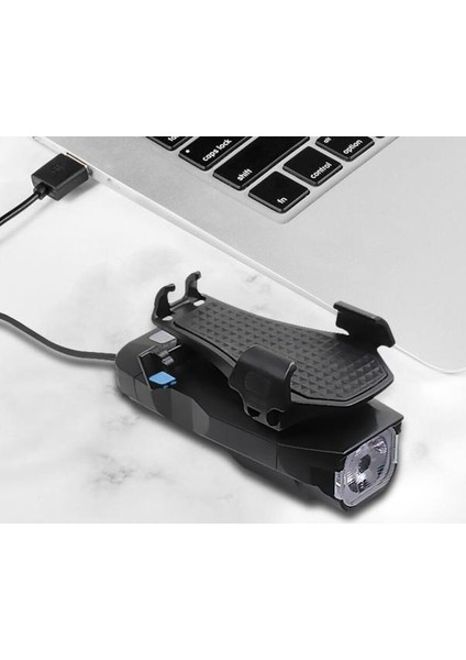 4 In 1 Bisiklet Işık LED Bisiklet Ön Işık USB Şarj Edilebilir Güç Bankası(Yurt Dışından)