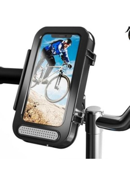 Motosiklet Bisiklet Telefon Tutucu Bisiklet Dağı iPhone Su Geçirmez Cep Kılıfı Gps | Telefon Sahipleri ve duruş(Yurt Dışından)