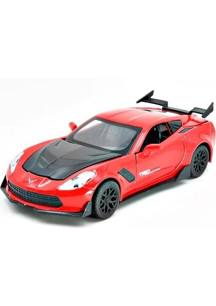 Diecast 1:32 Corvette Supercar Model Araba Metal Alaşım Araba Simülasyonu Araçlar Araçlar Araçlar Oyuncaklar Çocuklar Için Çocuklar Için Hediyeler | Diecasts oyuncak Araçlar