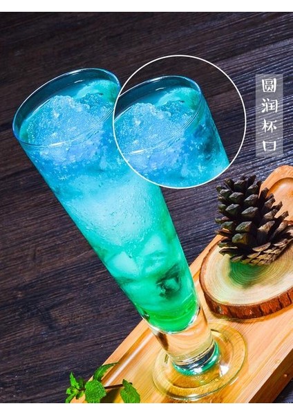 Yaratıcı Kokteyl Kupası Kişiselleştirilmiş Bar Düz Fincan Mojito Kupası Içecek Kupası Suyu Kupası Kristal Kupası Viski Kupası Kokteyl Camı (Yurt Dışından)