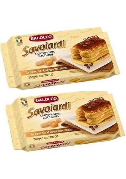 Savoiardi Kedi Dili 2 x 200 gr