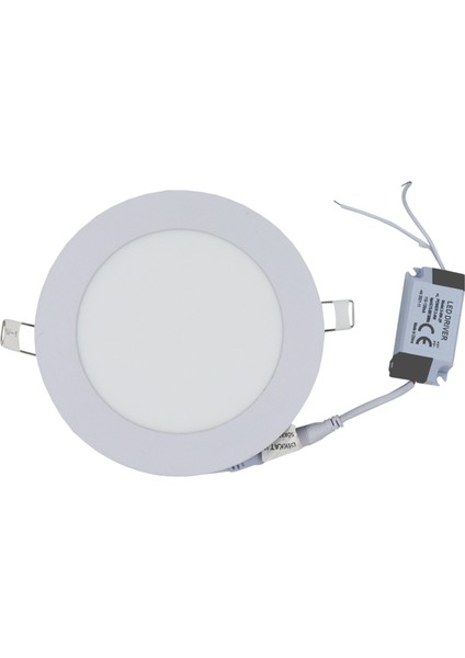 Yuvarlak LED Panel Sıva Altı 9W 810 Lm