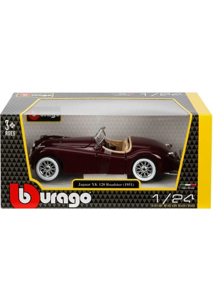 1:24 Jaguar Xk 120 Roadster Model Araba