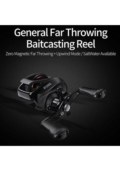Balıkçılık Reel BF2000L Baitcasting Reel 5.5kg Max Sürükle 7.2: 1high Hız Reel Balıkçılık Döküm Balıkçılık Pesca Bait Döküm Makarası | Balıkçılık Makaraları (BF2000-L) (Yurt Dışından)