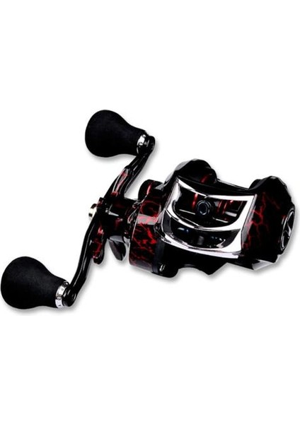 Balıkçılık Reel Tüm Metal Makaraya Baitcasting Reel 10 kg / 22LB Max Drag Manyetik Fren Gücü Hız Oranı 7.2: 1 Yem Döküm | Balıkçılık Makaraları (DW121R) (Yurt Dışından)