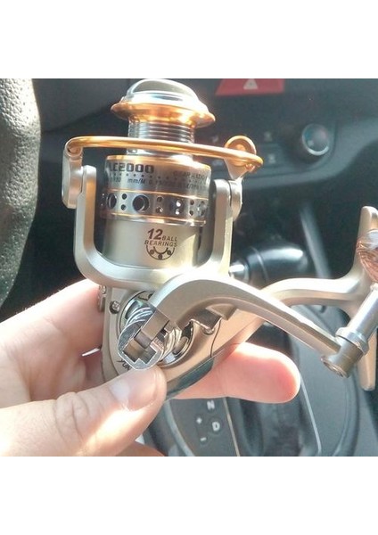 Metal Iplik Balıkçılık Reel 12BB 5.2: 1 Olta Takımı Iplik Makarası Besleyici Sazan Balıkçılık Tekerlek 2000 | Reel 12BB | Balıkçılık Reel Reel Besleyici (A-Lc 2000) (Yurt Dışından) fiyatları