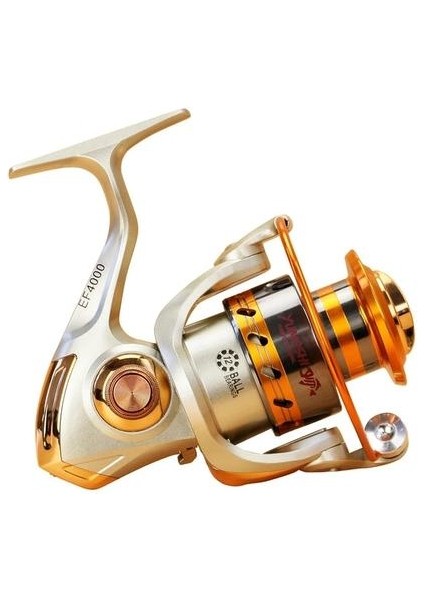 Sarı 10BB Makara Alüminyum Iplik Balıkçılık Makaraları Ön Sürükleme Baitcasting Ipning Reel Bobin Balıkçılık (EF4000) (Yurt Dışından)