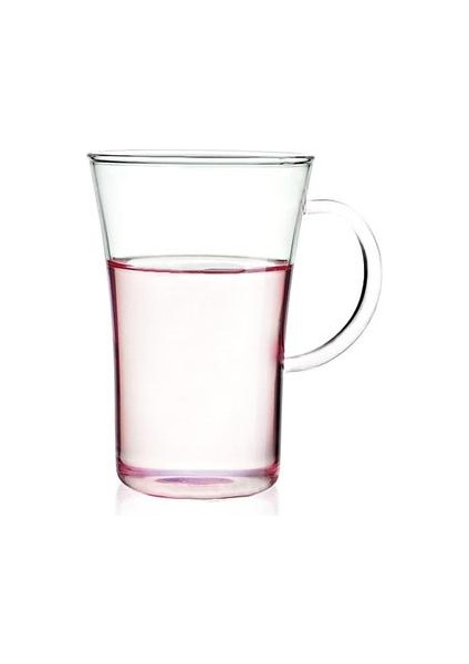Isıya Dayanıklı Cam Yeşil Çay Fincanı Kolu ile Tek Katmanlı Kupası Kokulu Çay Bira Kupa Kalınlaşmış Patlamaya Dayanıklı Suyu Kupası Süt Kupası | Bira Steins (Yurt Dışından)
