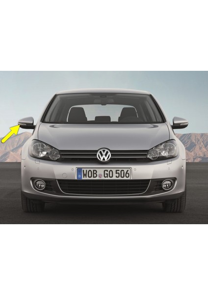 Vw Volkswagen Golf 6 Mk6 2009-2012 Sağ Dış Dikiz Aynası Sinyal Lambası Alt Kapaklı 5K0949102