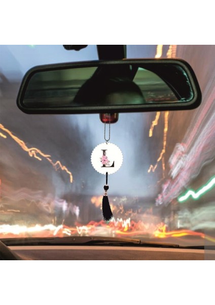 L Harfli ve Nazar Ayetli Dikiz Ayna Süsü Model 1 fiyatları