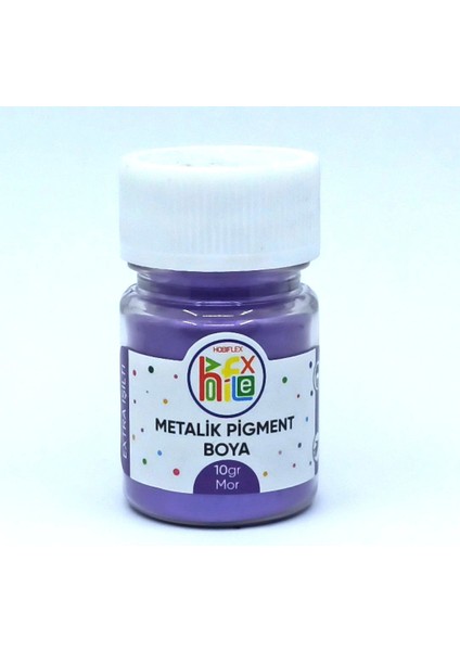 Epoksi Reçine Metalik Sedefli Pigment Toz Boya 10 gr Mor