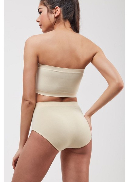 Elite Life Dikişsiz Yüksek Bel Slip Kadın Külot