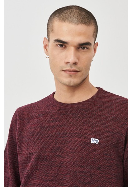 L212149810 Erkek Bordo Kazak