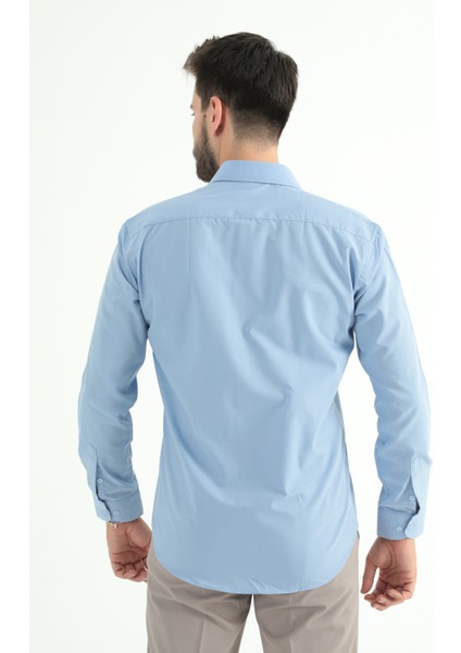 Erkek U.kol Slimfit Gömlek 1064