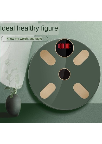 Bluetooth Teraziler Banyo Tartısı Vücut Yağ Ölçeği Tartı Akıllı LED Ekran Dijital Tartı Vücut Ağırlığı Ev Vücut Yağ Ölçeği (Yurt Dışından) fiyatları