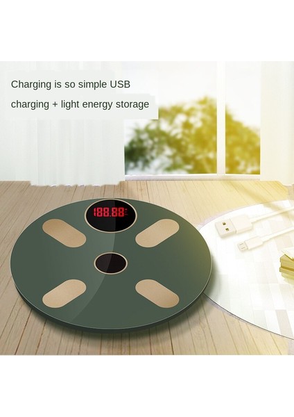 Bluetooth Teraziler Banyo Tartısı Vücut Yağ Ölçeği Tartı Akıllı LED Ekran Dijital Tartı Vücut Ağırlığı Ev Vücut Yağ Ölçeği (Yurt Dışından) fırsatları
