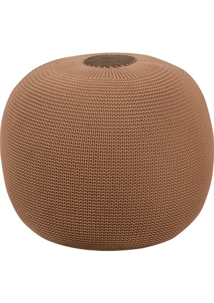 El Yapımı Örgü Puf Tarçın