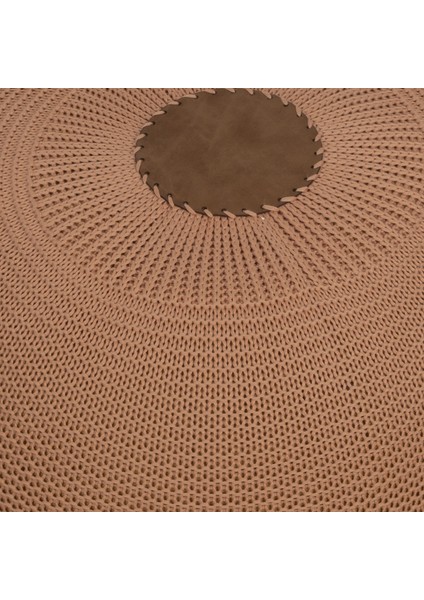 El Yapımı Örgü Puf Tarçın modelleri