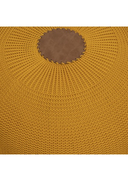 El Yapımı Örgü Puf Hardal modelleri