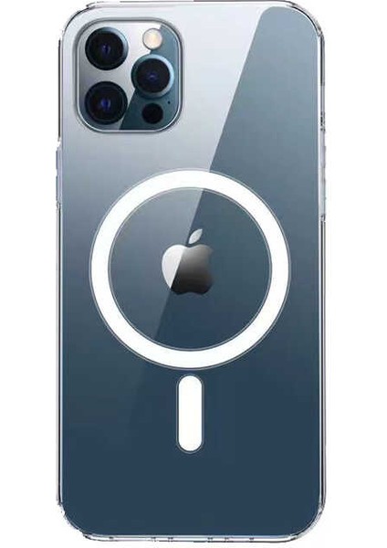 Apple iPhone 14 Pro (14 Pro Uyumlu) Tacsafe Wireless Destekli Hard Silikon Kılıf + Seramik Nano Ekran Koruyucu