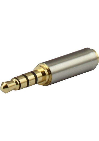 3.5mm Erkek To 2.5mm Dişi Kulaklık Çevirici Jack Altın Uç