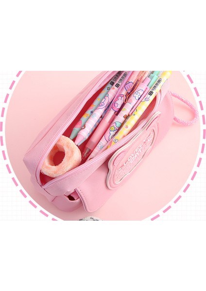 Büyük Kapasiteli Kırtasiye Kalem Çantası - Pembe (Yurt Dışından) modelleri