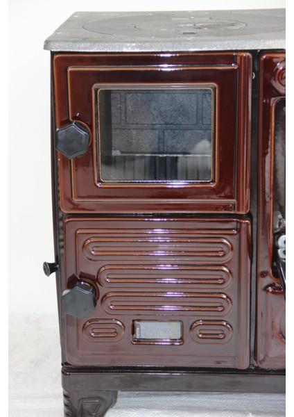 Camlı Lüks Döküm Kuzine Yaylı fiyatları