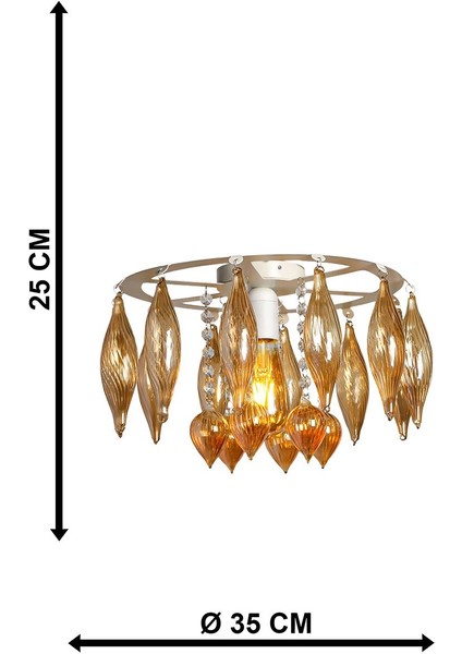 Aksan Tekli Avize Beyaz Bal Süs indirimleri