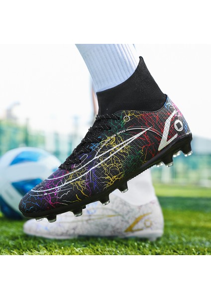 Erkek Boys Kramponlar Futbol Ayakkabıları Çocuklar Takım Spor Eğitimi Futbol Ayakkabıları modelleri