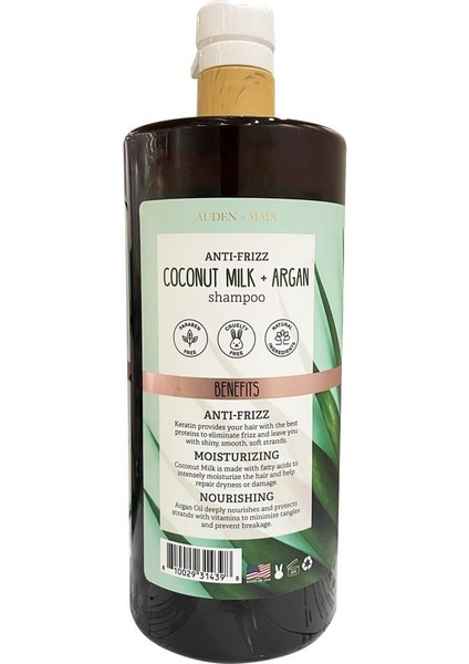 Auden Main Coconut Milk Argan Kabarma Karşıtı Şampuan 960ML