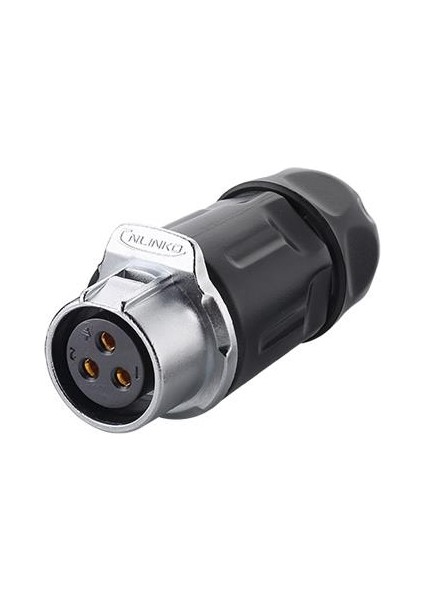 LP-20-J03PP-01-001 3-Pin Su Geçirmez Konnektör - Dişi