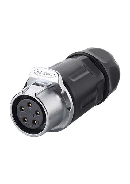LP-20-J05PP-01-001 5-Pin Su Geçirmez Konnektör - Dişi