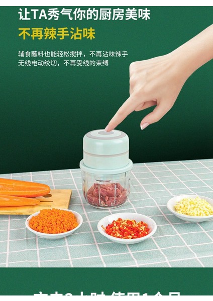 100 ml Mini Kablosuz Elektrikli El Blender (Yurt Dışından)