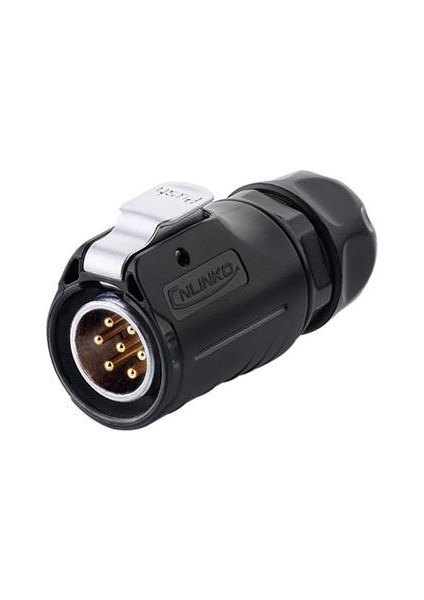 LP-20-C07PE-01-022 7-Pin Su Geçirmez Konnektör - Erkek