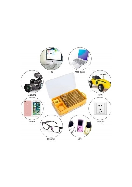 Çok Fonksiyonlu Cep Telefon Pc Elektronik Tamir Tornavida Seti