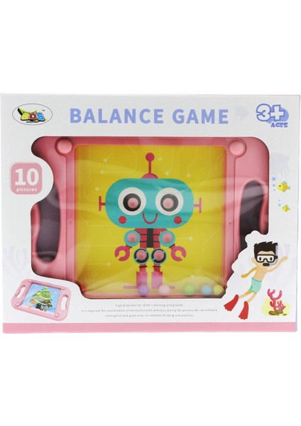 Balance Game Denge Aktivite Oyunu - Pembe