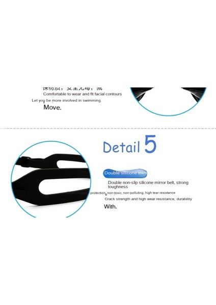 Yetişkin Hd Suya Dayanıklı Buğu Önleyici Silikon Yüzme Gözlükleri (Yurt Dışından) fiyatları