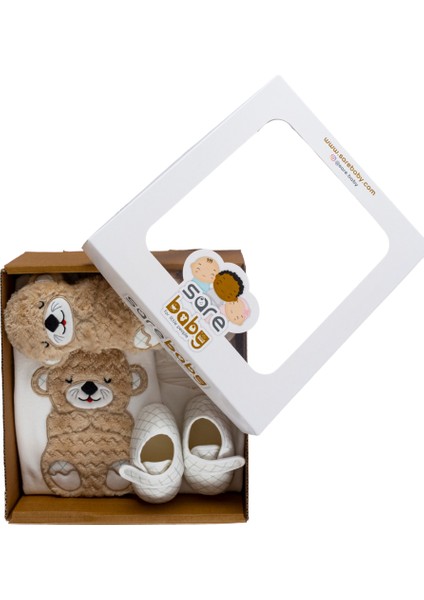 Sarebaby Anne Eli Serisi Oyuncak Hediyeli Organik Hastane Çıkışı 10'lu Set