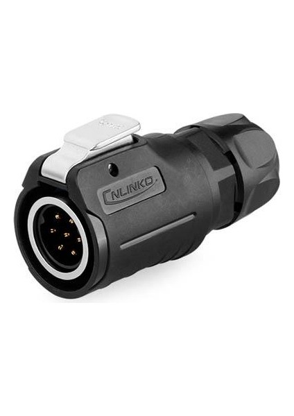 LP-16-C07PE-01-001 7-Pin Su Geçirmez Konnektör - Erkek