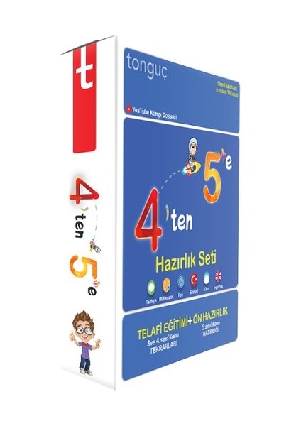 4'ten 5'e Hazırlık Seti - Tonguç Kafa Defteri ve Silgi fiyatları