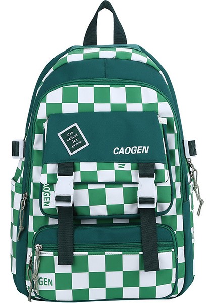 Senlınlı Dama Tahtası Sırt Çantası (Yurt Dışından)