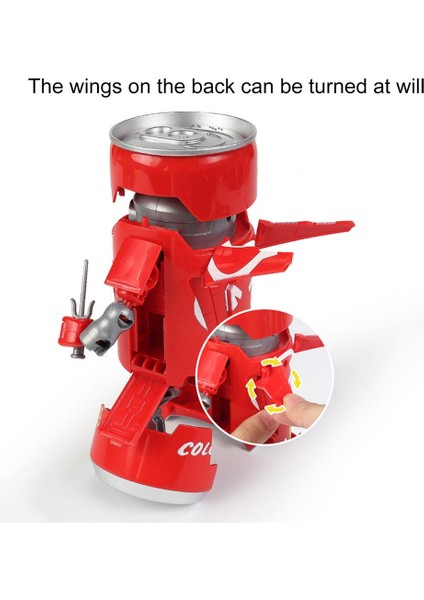 Çocuklar Için Oyuncak Robot - Kırmızı (Yurt Dışından)