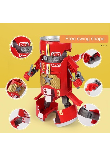 Çocuklar Için Oyuncak Robot - Kırmızı (Yurt Dışından)