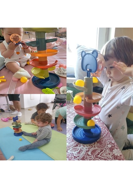 Çocuklar Için Oyuncak Kule - Çok Renkli (Yurt Dışından)