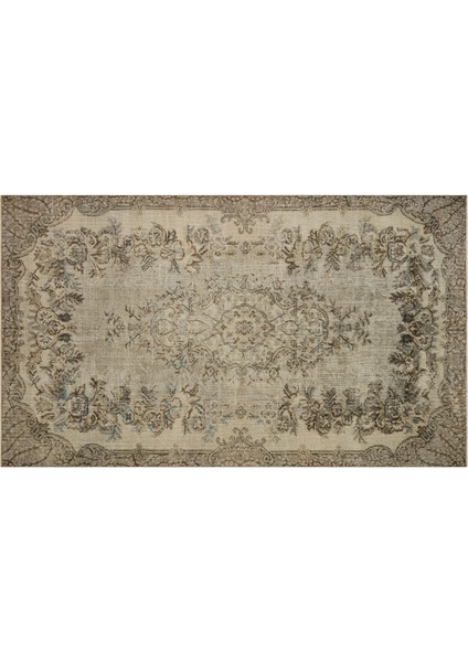 Özel Vintage Eskitme El Dokuma Halı 171 x 290 cm 9125