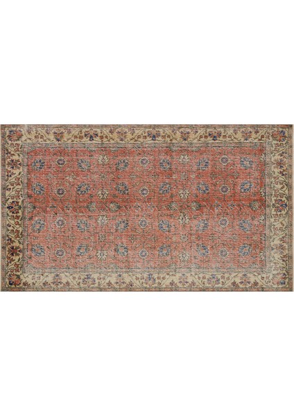 Klasik Modern Vintage Eskitme El Dokuma Halı 148 x 256 cm 9130 modelleri