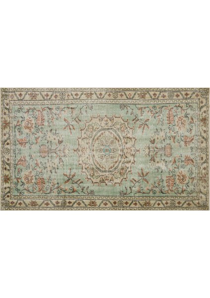 Vintage El Dokuma 100% Yün Halı 155 x 265 cm 9142 fiyatları