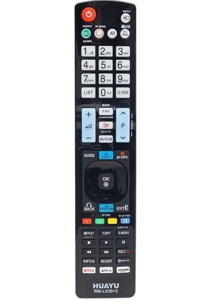 RM-L930+3 Lg Netflix-Amazon Tuşlu Universal Lcd-Led Tv Kumandası